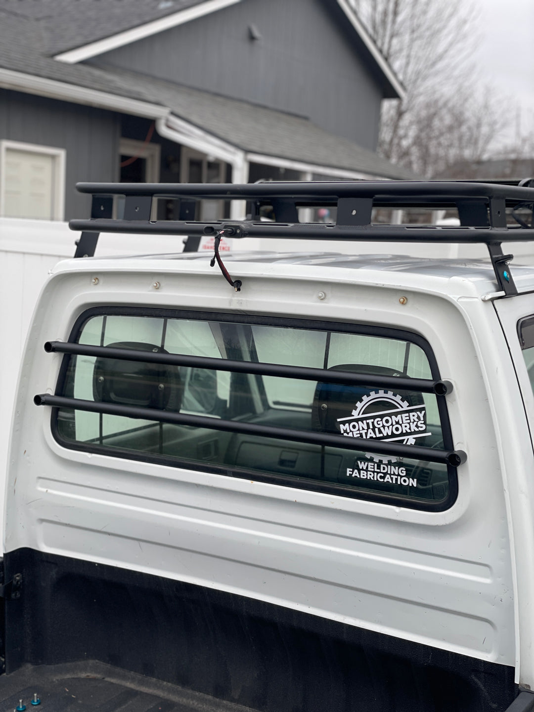 Honda Acty Rear Window Bars