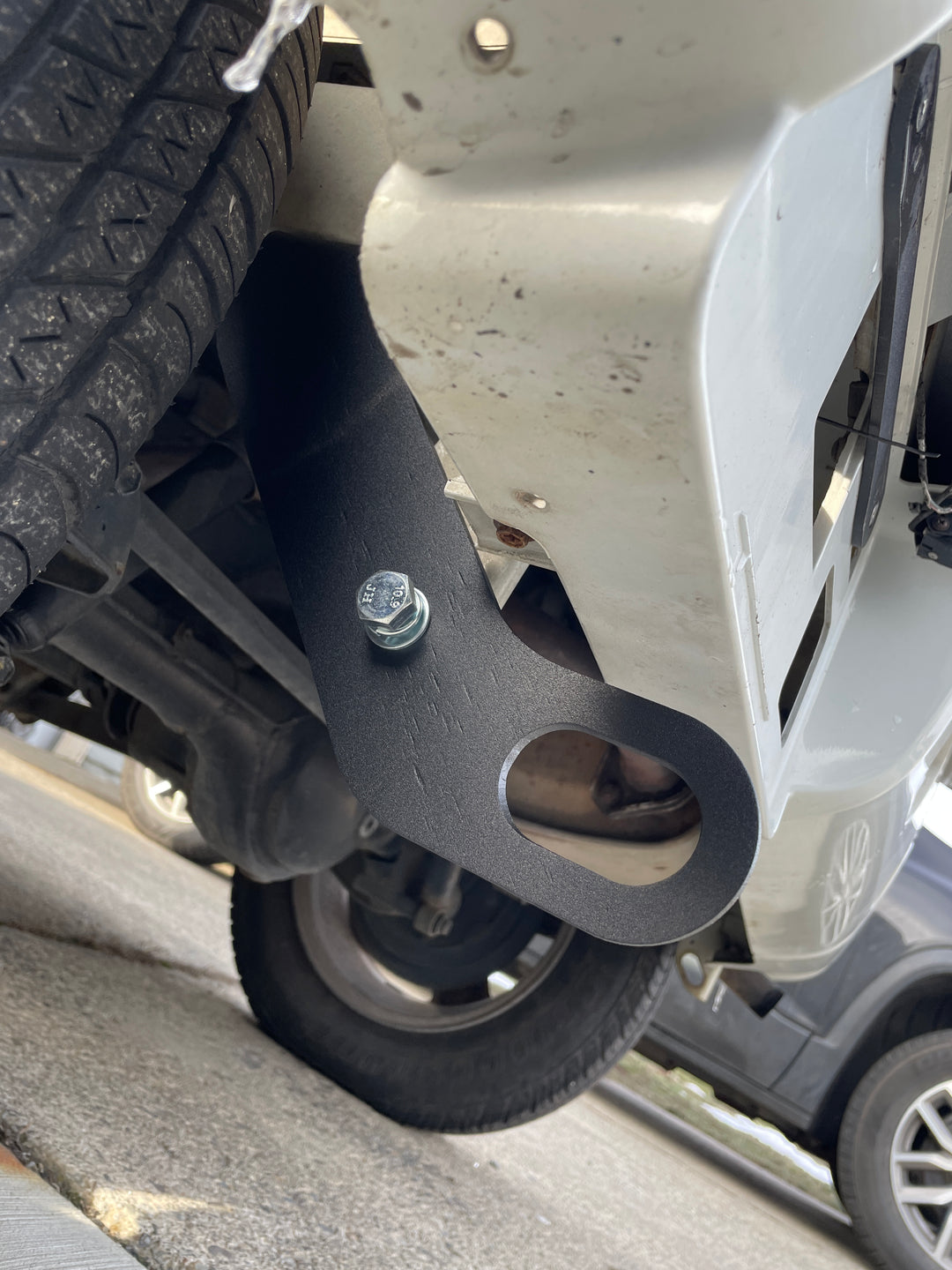 Jimny [JB23] Rear Tow Hook - Below Bumper